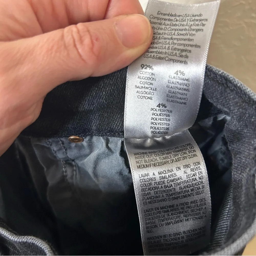 MOTHER The Rambler Zip Ankle Jeans Vroom Size 27 - Picture 9 of 10